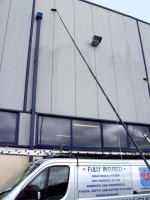 Building Front and windows cleaned by G M Services, Cork Window Cleaners, Ireland
