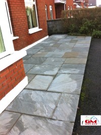 Patio after soft washing by G M Services, Window Cleaning, Soft & Pressure Washing, Cork, Ireland